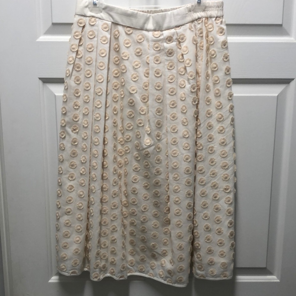 J. Crew Skirt w/ Embroidery